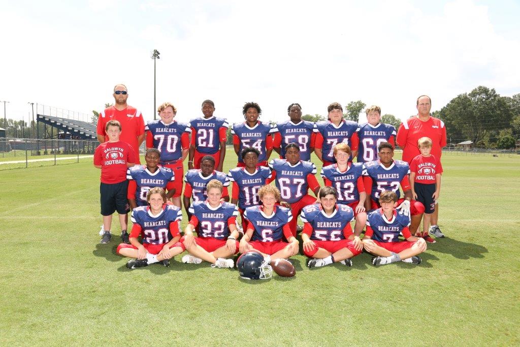2022 7th Grade Football team